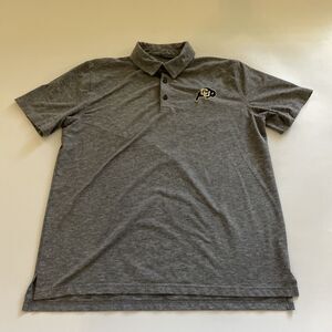 Champion‎ Colorado Buffaloes Shirt Medium Golf Polo Performance NCAA Football